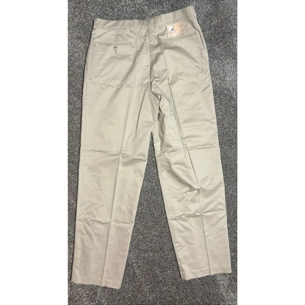 Levis Travelers Dress Pants Mens 36x32 Tan Brown Straight